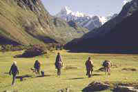 Andesbjergene i Peru